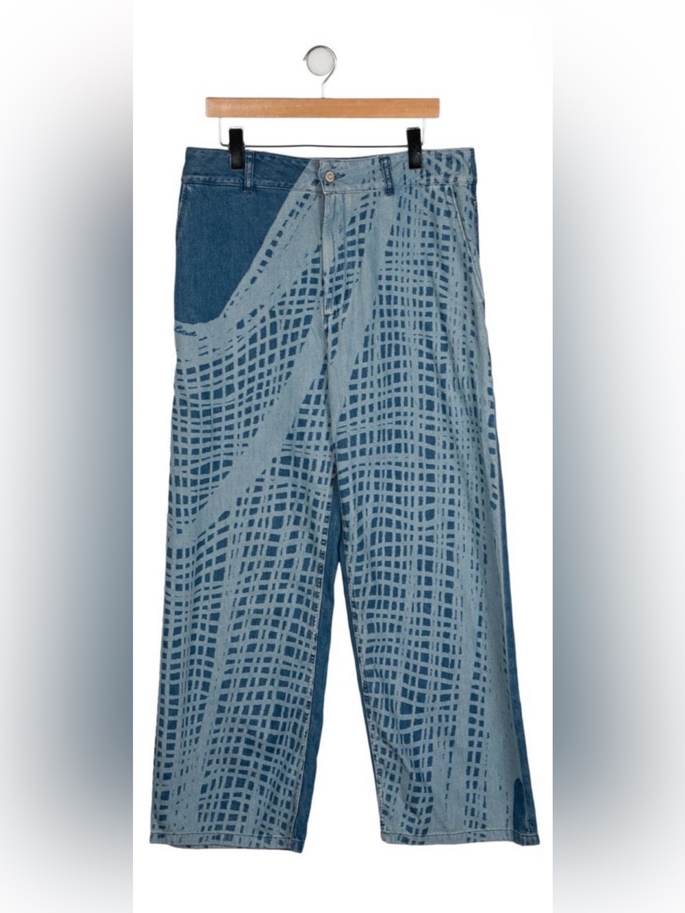 loewe paula’s ibiza high-rise wide leg jeans